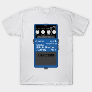 Boss PS-2 Digital Pitch Shifter / Delay Guitar Effect Pedal T-Shirt